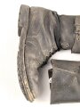 Frankreich, Armee und  Fremdenlegion Kampfstiefel, ähnlich dem amerikanischen Modell aus dem 2. Weltkrieg, so unter anderem in Indochina getragen. Ungereinigtes Paar, Sohlenlänge etwa 32cm