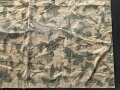 Frankreich 2. Weltkrieg, Zeltbahn datiert 1939. Mit hoher wahrscheinlichkeit nach dem 2. Weltkrieg von der Fremdenlegion vereinnahmt. Einseitig Schlaufen angebracht, DANACH mit Tarndruck versehen. Gebraucht, guter Zustand