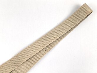 Frankreich Fremdenlegion, Ausgehhosengürtel khaki, die Schnalle mit Emblem. Guter Zustand, Gesamtlänge 112cm