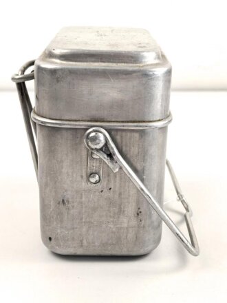 Frankreich 2.Weltkrieg, dreiteiliges Kochgeschirr aus Aluminium