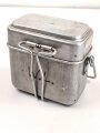 Frankreich 2.Weltkrieg, dreiteiliges Kochgeschirr aus Aluminium