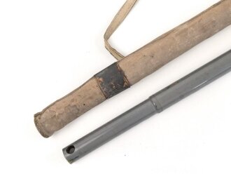 Frankreich 1.Weltkrieg, Grabenperiskop in Tasche. Hersteller Berthiot Paris. Klare Durchsicht, mittig teilbar, Durchsicht funktioniert auch gedreht, mal hat also 360 Grad Rndumsicht