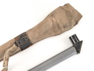Frankreich 1.Weltkrieg, Grabenperiskop in Tasche. Hersteller Berthiot Paris. Klare Durchsicht, mittig teilbar, Durchsicht funktioniert auch gedreht, mal hat also 360 Grad Rndumsicht