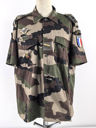 Frankreich Fremdenlegion, getarnte Feldbluse eines...