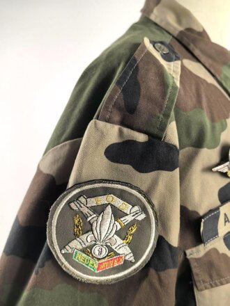 Frankreich Fremdenlegion, getarnte Feldbluse eines Angehörigen des 1. Pionierregiment