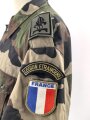 Frankreich Fremdenlegion, getarnte Feldbluse eines Angehörigen des 1. Pionierregiment
