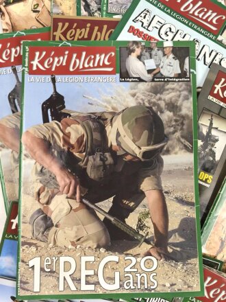Frankreich Fremdenlegion, 4 Ausgaben " Kepi...