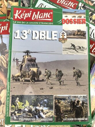 Frankreich Fremdenlegion, 4 Ausgaben " Kepi blanc" gebraucht