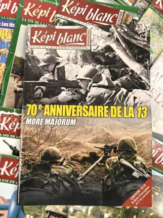 Frankreich Fremdenlegion, 4 Ausgaben " Kepi blanc" gebraucht
