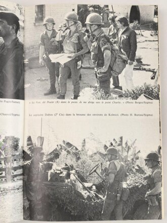 Frankreich Fremdenlegion, Buch von 1978 mit persönlicher Widmung und Foto " La Legion saute sur Kolwezi"