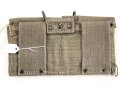 Frankreich , Magazintasche für ein Lochkoppel,Teil der Modell 1950 TAP Ausrüstung ( TAP = Troupes Aero Portees / Fallschirmjäger ) gebraucht