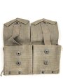 Frankreich , Magazintasche für ein Lochkoppel,Teil der Modell 1950 TAP Ausrüstung ( TAP = Troupes Aero Portees / Fallschirmjäger ) gebraucht