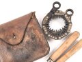 Frankreich oder Großbritannien, rollbare Säge ohne Stempelung in Tasche