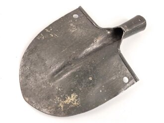Portugal, gewaltiges Schaufelblatt in Lederhalterung, Breite etwa 28cm, höchstwahrscheinlich aus der Zeit des 1. Weltkrieg. Guter Zustand