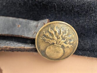 Frankreich, Käppi für Mannschaften Modell 1884. ungereinigt