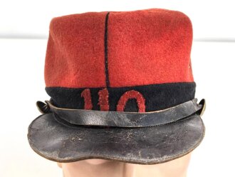 Frankreich, Käppi für Mannschaften Modell 1884. ungereinigt