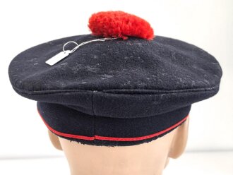 Frankreich 2.Weltkrieg, Marinemütze, das Mützenband fehlt, Kopfgrösse gemessen 56, ungereinigt