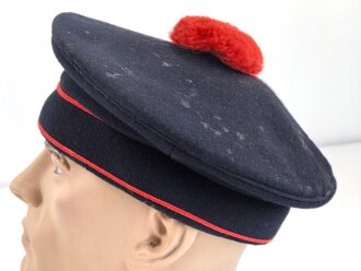 Frankreich 2.Weltkrieg, Marinemütze, das Mützenband fehlt, Kopfgrösse gemessen 56, ungereinigt