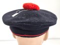 Frankreich 2.Weltkrieg, Marinemütze, das Mützenband fehlt, Kopfgrösse gemessen 56, ungereinigt