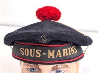 Frankreich 2.Weltkrieg, Marinemütze eines Matrosen...