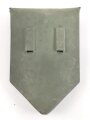 U.S. Army 1975 dated folding shovel in carrier from 1985. Uncleaned