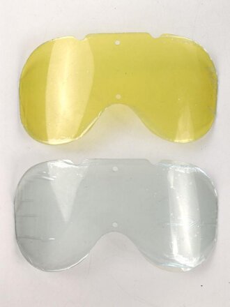 Frankreich , taktische Brille mit austauschbaren Gläsern in Hülle aus Nylon. Sehr guter Zustand