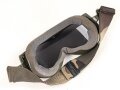 Frankreich , taktische Brille mit austauschbaren Gläsern in Hülle aus Nylon. Sehr guter Zustand