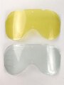 Frankreich , taktische Brille mit austauschbaren Gläsern in Hülle aus Nylon. Sehr guter Zustand