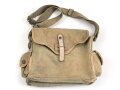 Frankreich 2. Weltkrieg, Gasmaskentasche/Musette für ANP31 , datiert 1940, gebraucht