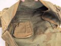 Frankreich 2. Weltkrieg, Gasmaskentasche/Musette für ANP31 , datiert 1940, gebraucht