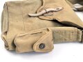 Frankreich 2. Weltkrieg, Gasmaskentasche/Musette für ANP31 , datiert 1940, gebraucht