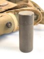 Frankreich 2. Weltkrieg, Gasmaskentasche/Musette für ANP31 , datiert 1940, gebraucht