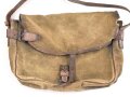 Frankreich 2. Weltkrieg, Tasche mit schwerem Ledertrageriemen, datiert 1936.