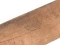 Frankreich, Lederkoppel , Höhe 4cm, Gesamtlänge 111cm