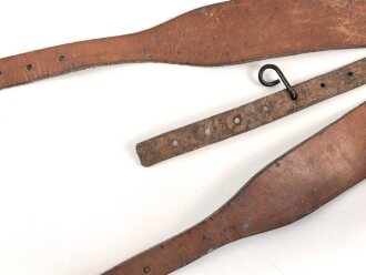 Frankreich , Koppeltragegestell, höchstwahrscheinlich aus der Zeit des 2. Weltkrieg , ungereinigt