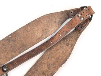 Frankreich , Koppeltragegestell, höchstwahrscheinlich aus der Zeit des 2. Weltkrieg , ungereinigt