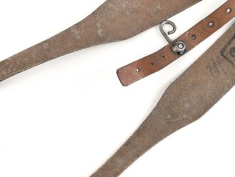 Frankreich , Koppeltragegestell mit Messingnieten, Alter unbekannt, ungereinig