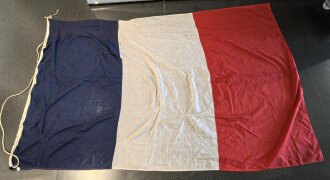Frankreich , Fahne aus Baumwolle, Maße etwa 130 x 220cm