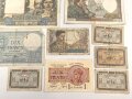 Frankreich , Konvolut Geldscheine meist aus der Zeit des 2. Weltkrieg