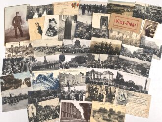 Frankreich , Konvolut Ansichtskarten und Fotos, meist aus der Zeit des 1. Weltkrieg