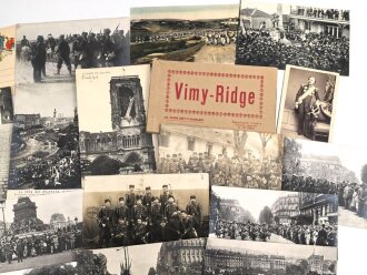 Frankreich , Konvolut Ansichtskarten und Fotos, meist aus der Zeit des 1. Weltkrieg