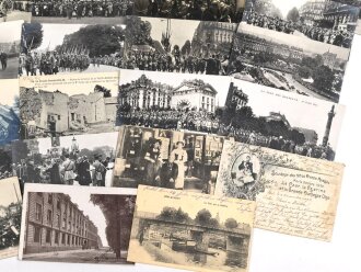 Frankreich , Konvolut Ansichtskarten und Fotos, meist aus der Zeit des 1. Weltkrieg