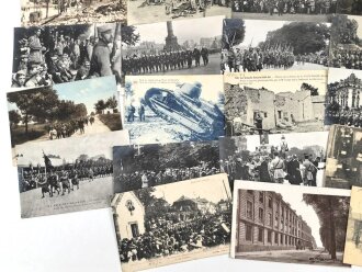 Frankreich , Konvolut Ansichtskarten und Fotos, meist aus der Zeit des 1. Weltkrieg