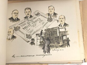 "Nevers - 1940. 17 Juin - 31 Juillet" von Emile Thooren. Besetzung von Nevers 1940, Mappe mit 28 Kunstdrucken , Nummer 455 von 1000.