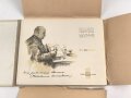"Nevers - 1940. 17 Juin - 31 Juillet" von Emile Thooren. Besetzung von Nevers 1940, Mappe mit 28 Kunstdrucken , Nummer 455 von 1000.
