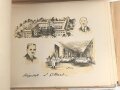 "Nevers - 1940. 17 Juin - 31 Juillet" von Emile Thooren. Besetzung von Nevers 1940, Mappe mit 28 Kunstdrucken , Nummer 455 von 1000.