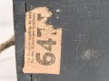 Transportkasten Wehrmacht für drei Stück Wurfgranaten zum Granatwerfer 34. Original lackiertes Stück