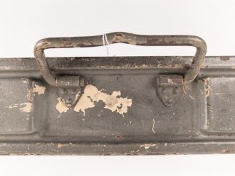 Kasten "Werkzeug" Wehrmacht, für den kleinen Waffenmeister Werkzeugsatz. Originallack, ungereinigtes Stück