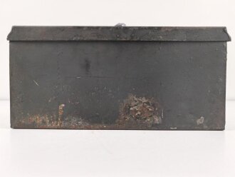 Kasten "Werkzeug" Wehrmacht, für den kleinen Waffenmeister Werkzeugsatz. Originallack, ungereinigtes Stück
