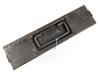 Kasten "Werkzeug" Wehrmacht, für den kleinen Waffenmeister Werkzeugsatz. Originallack, ungereinigtes Stück